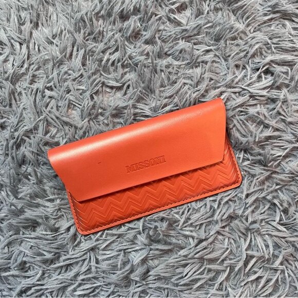 Missoni Brown Sunglasses Case - Picture 1 of 5